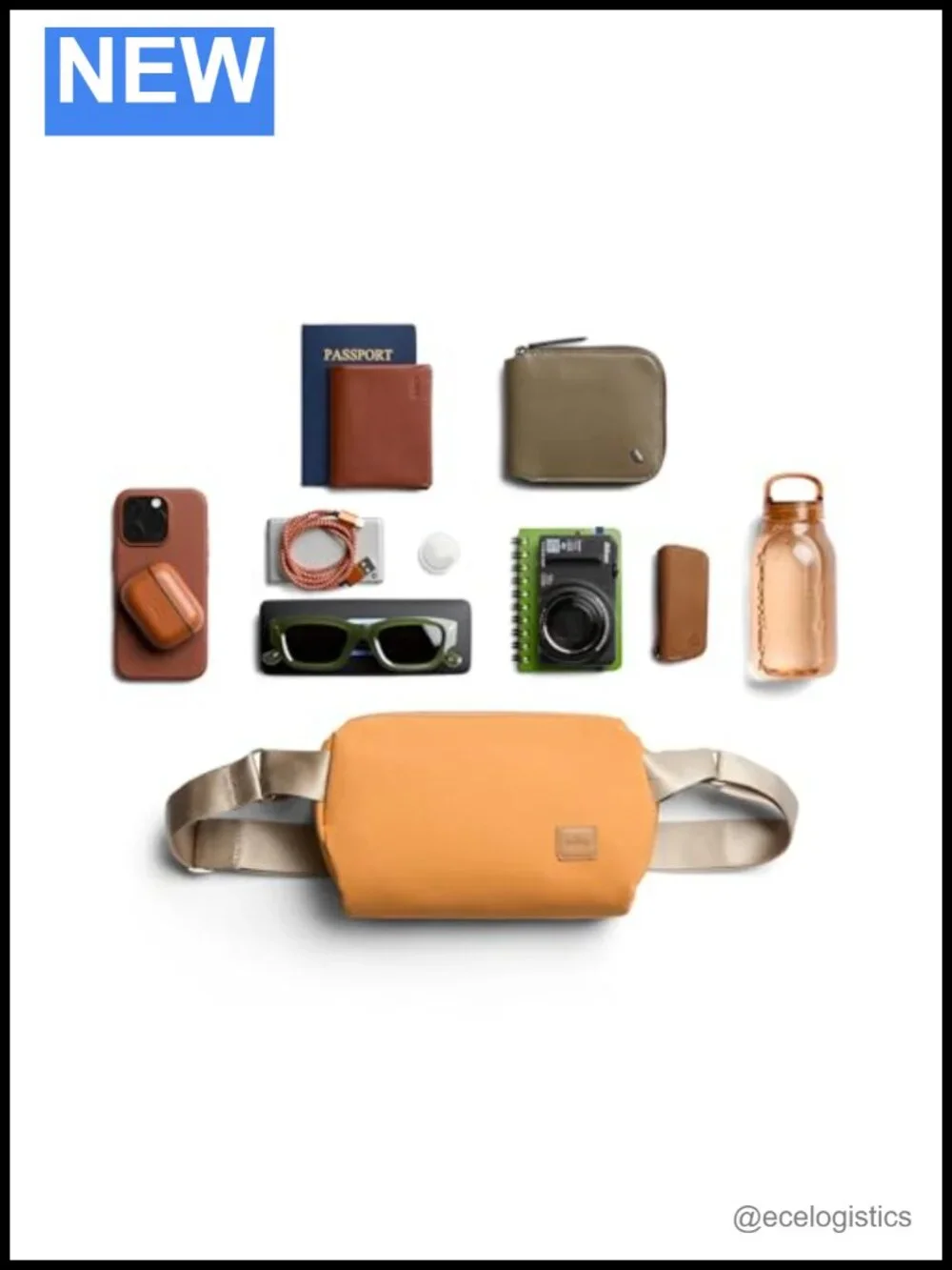 Bellroy Classic Sling 5L Crossbody Bag with Internal Organization